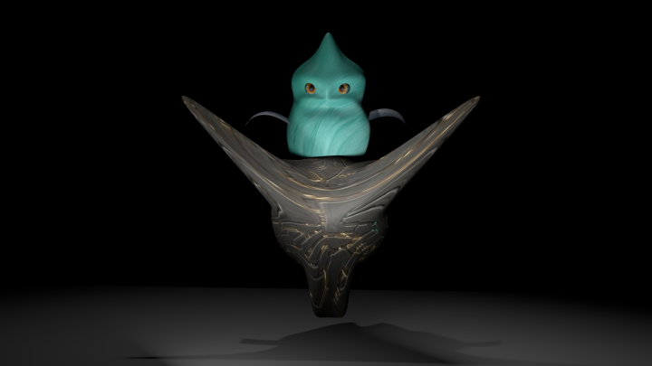 3D Персонаж для игры (Blender)