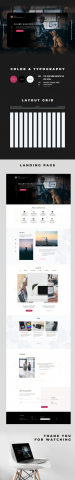 Portfolio concept || Designer/photographer