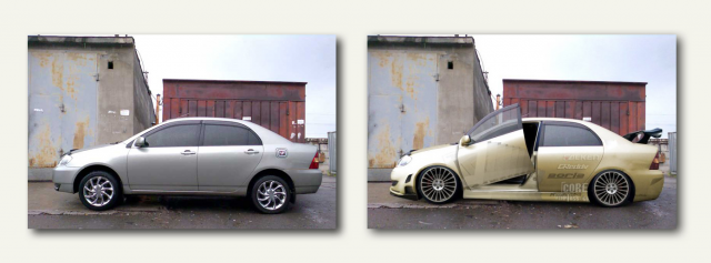 Преображение Toyota Corolla