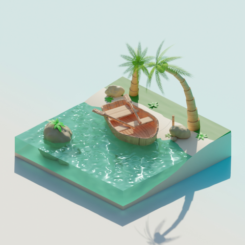 Тропическая Сцена