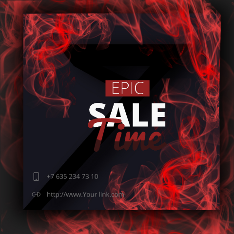 Баннер скидок