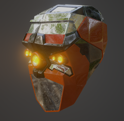 Низкополигональная игра Scratched Robot Head готова