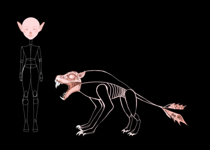 Эльф и его питомец