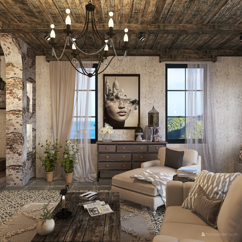 Дом в горах.