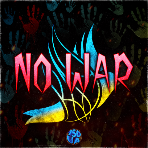 Анимация обложки трека "NO WAR"