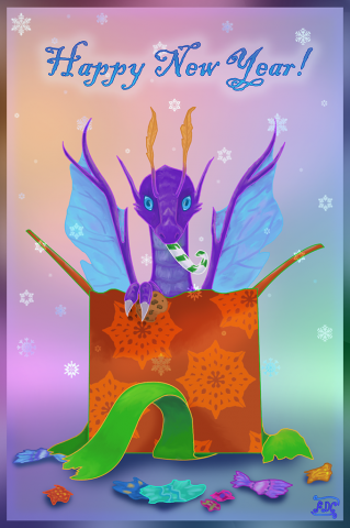 Новогодняя открытка