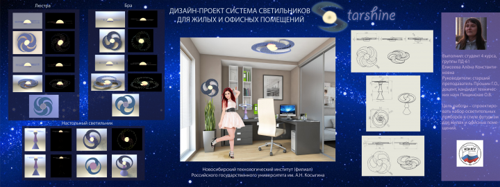 Выпускная работа (набор светильников)