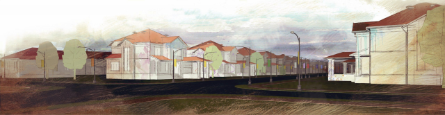 3D визуализация в стиле "акварельная подача"