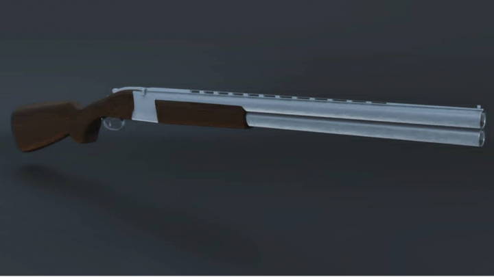 MR-233 rifle (blender 3d + substance painter)