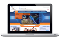 Верстка сайта "Спутниковой связи"