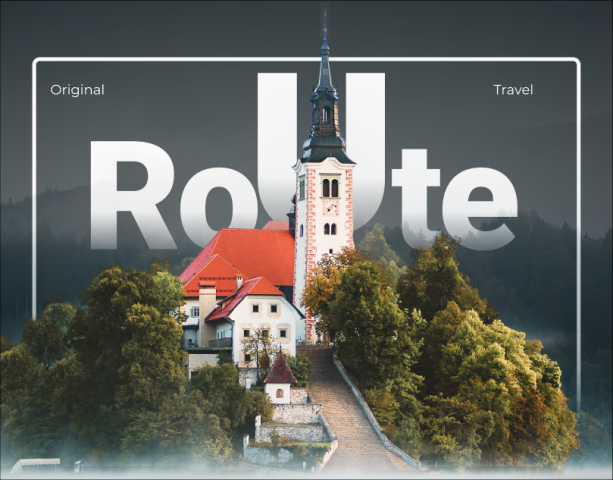 Travel agency. Web site. UI/UX design concept.