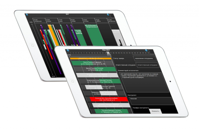 Редактор заказ-нарядов для планшетов