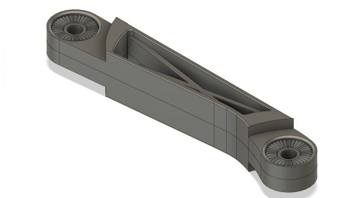 Копия крепления спойлера для велосипеда