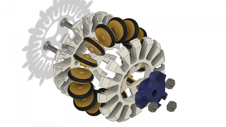 3D model Omni колесо