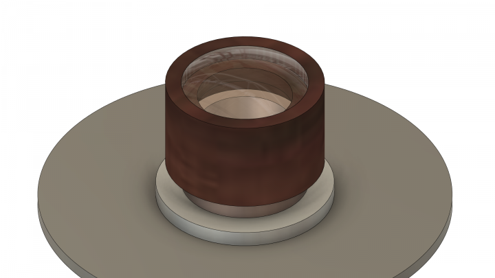 Пример чертежа неразъемного соединения. Смотровое окно