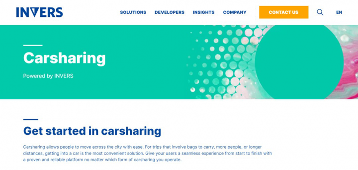 Invers-carsharing