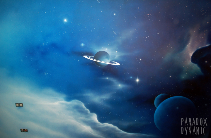 Аэрография в интерьере 2