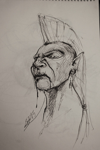 Warrior/ Sketch