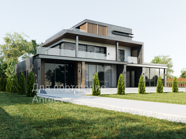 Современный дом 550м2