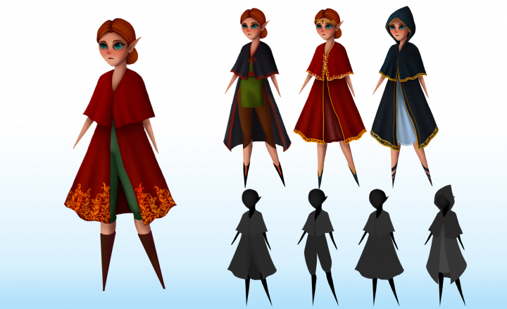 Концепт игрового персонажа