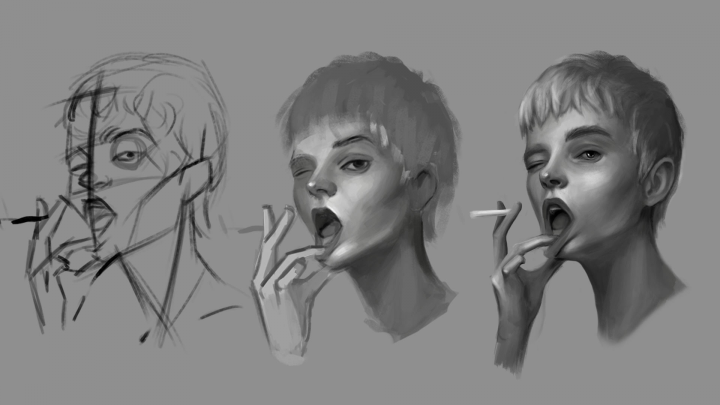 Серия дижитал портретов №3