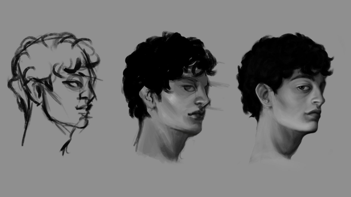 Серия дижитал портретов №1