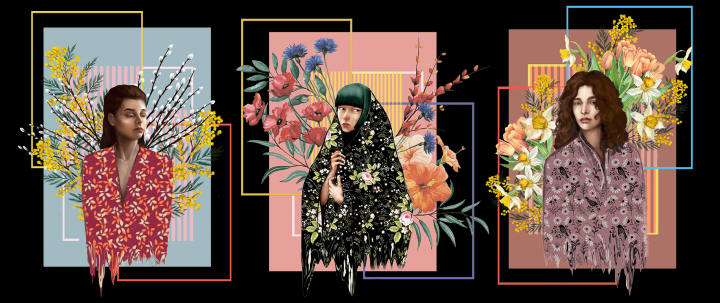 Разработка иллюстраций для принта