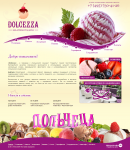Корпоративный сайт по продаже мороженого