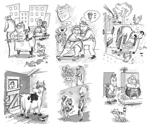 Карикатуры