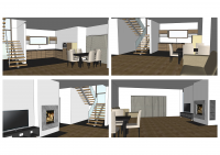 Интерьер в SketchUp