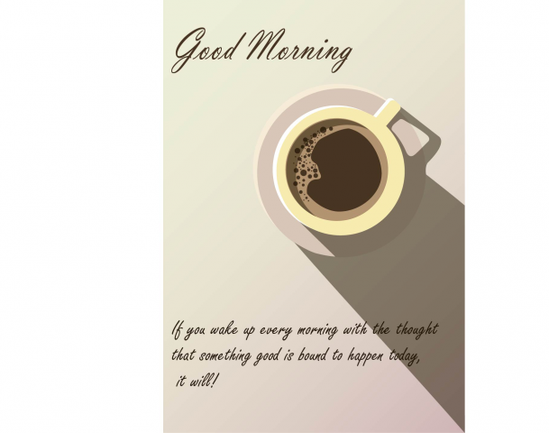 Доброе утро вместе с кофе