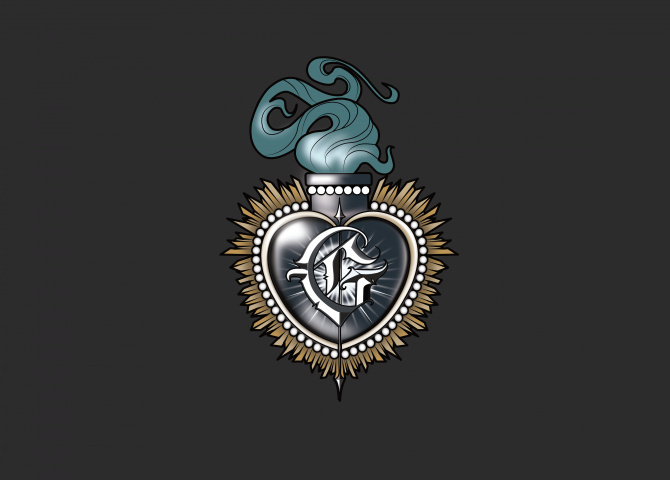 логотип тату салона