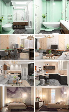 Квартира в ЖК Мендельсон, ул. Корпусная, Санкт-Петербург