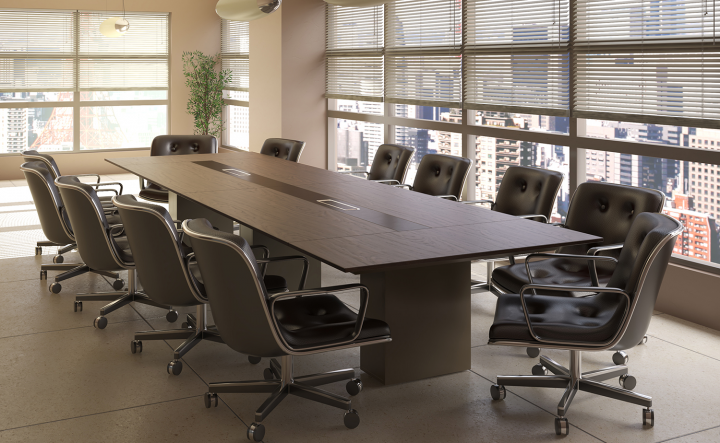 Визуализация стола в интерьере