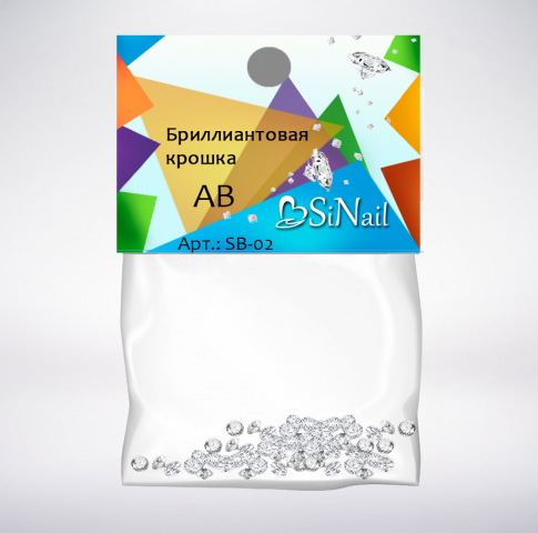 Дизайн этикетки для бриллиантовой крошки