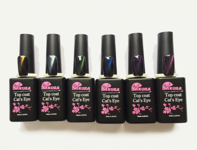 Дизайн упаковки бутылочки гель-лаков SAKURA