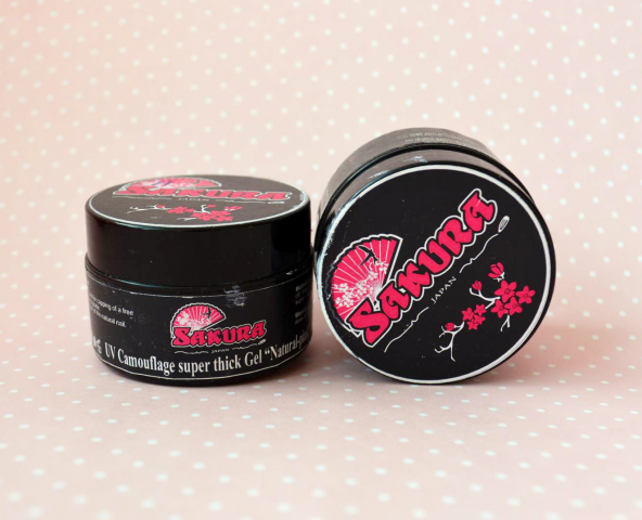 Дизайн упаковки бутылочки гелей SAKURA