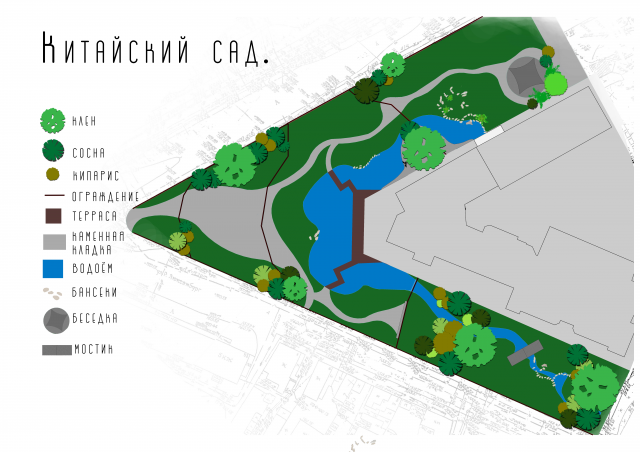 Сад в китайском стиле
