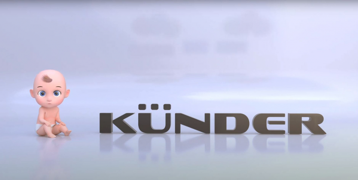 Kunder - всё для мам и малышей - 3D анимация
