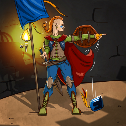 Lady knight