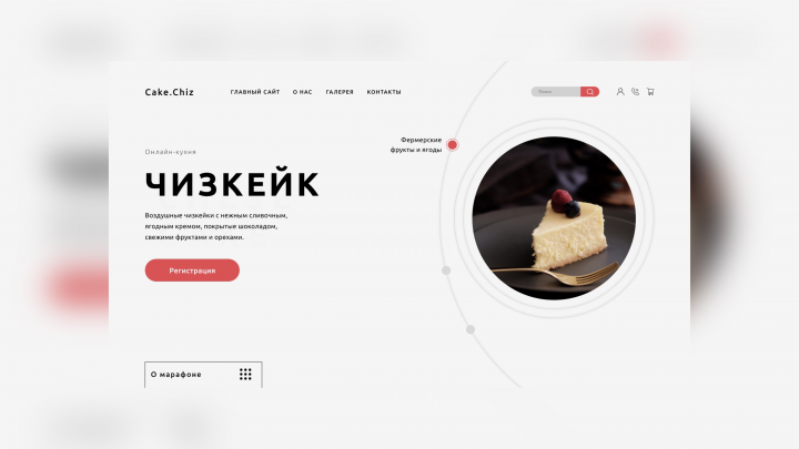 Сайт Кондитерского марафона