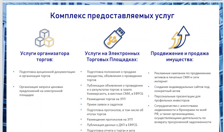 Презентация ЭТП площадка пример слайда