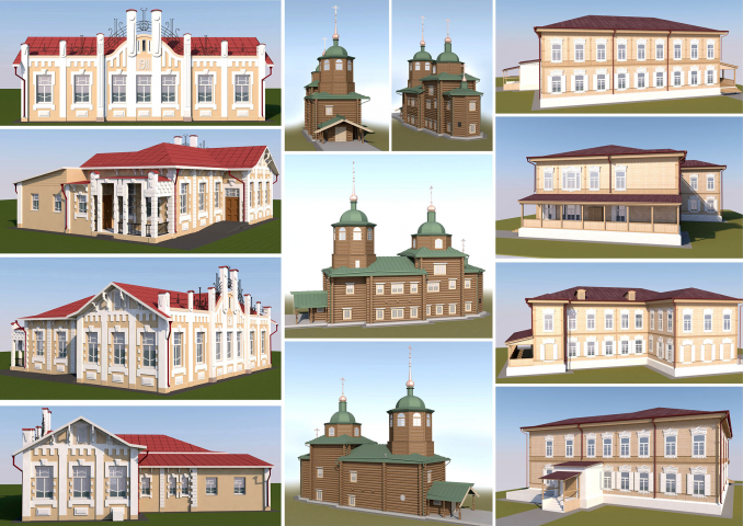 3-д визуализация памятников архитектуры