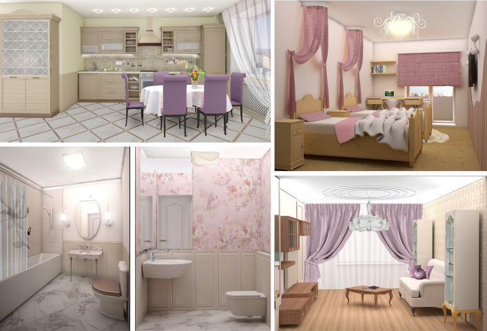 Дизайн интерьера квартиры