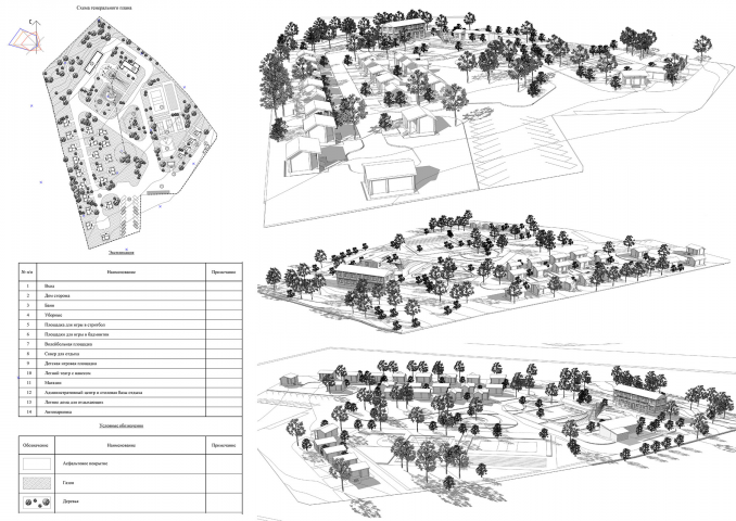 Проект благоустройства базы отдыха