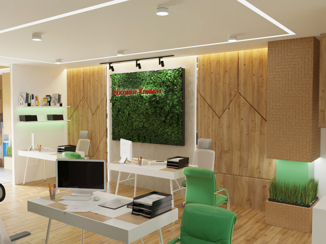 Офис в Эко стиле