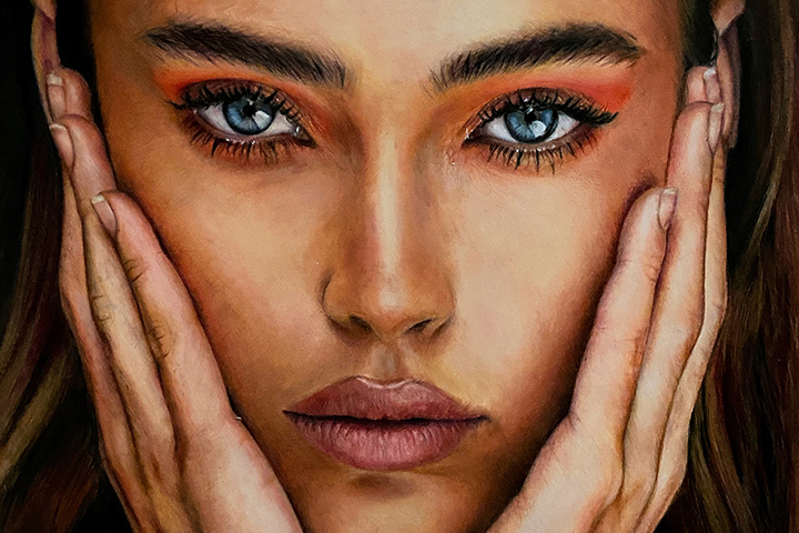 Портрет Panpastel