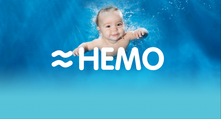 Landing page детского бассейна НЕМО