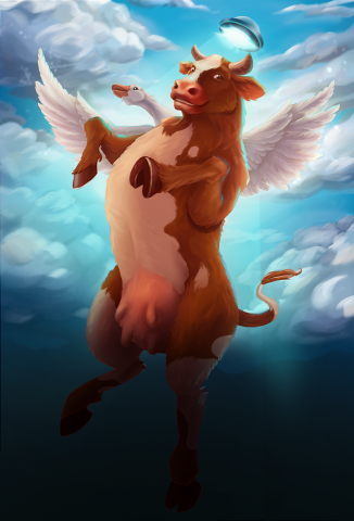 Flying Cow