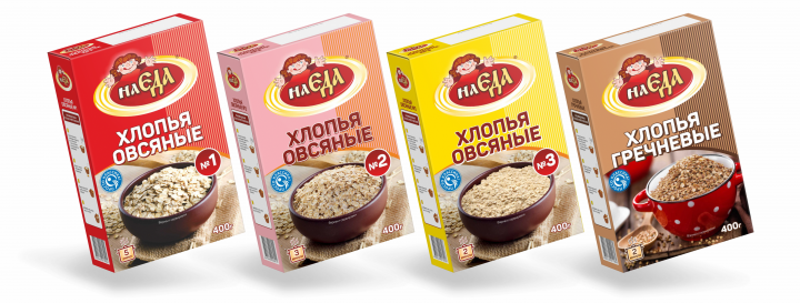 Коробка для овсяных и гречневых хлопьев